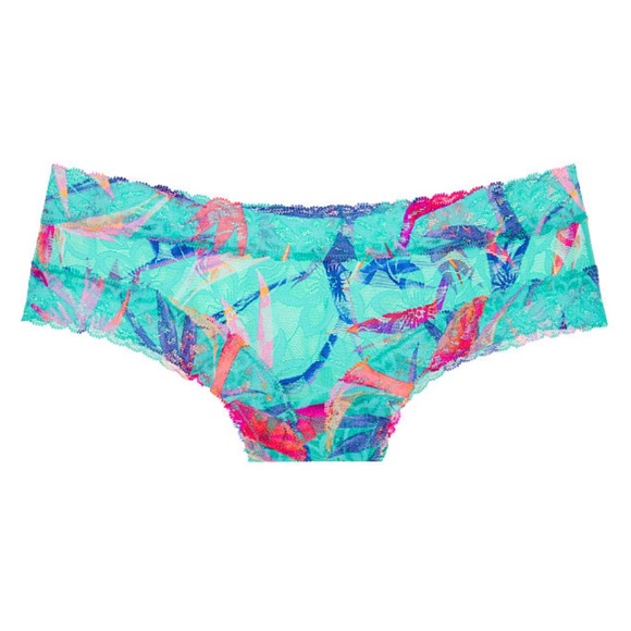 VS PINK Allover Lace Cheekster Panty - Picture 1 of 2